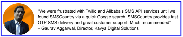 twilio vs smscountry | twilio testimonial