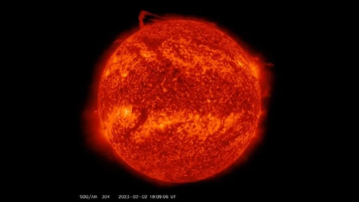 Scientists Perplexed By Weird Vortex , When Piece Of The Sun Breaks Off