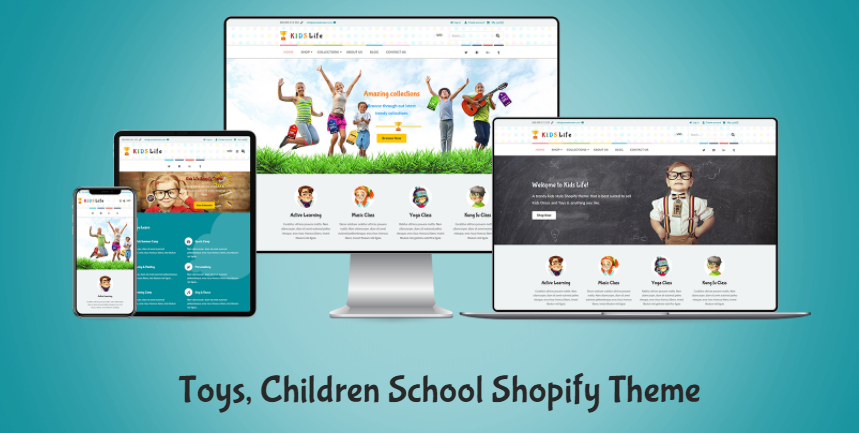 Kids Life - Toys store shopify theme