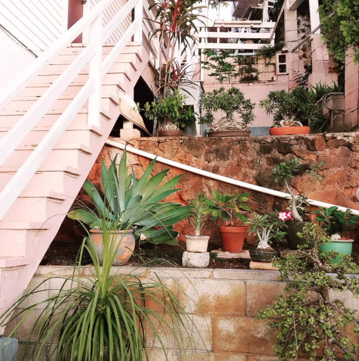 outdoor stairs