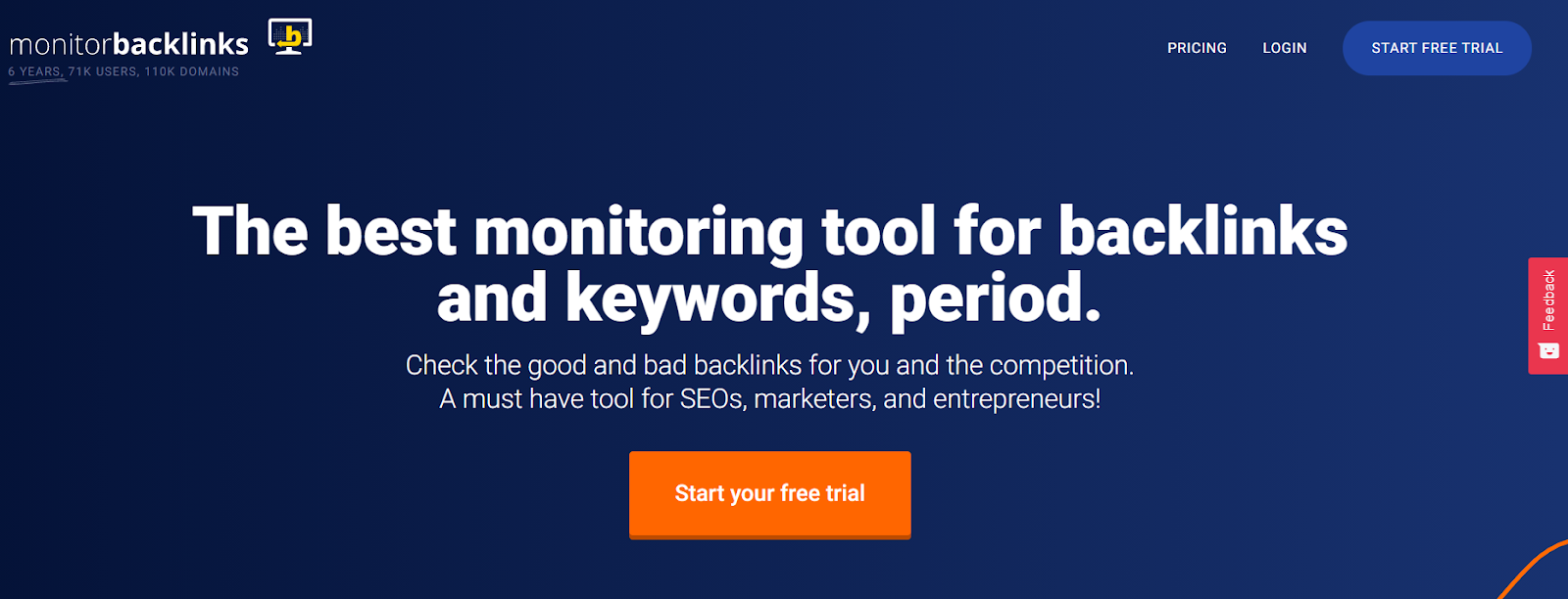Monitor Backlinks
