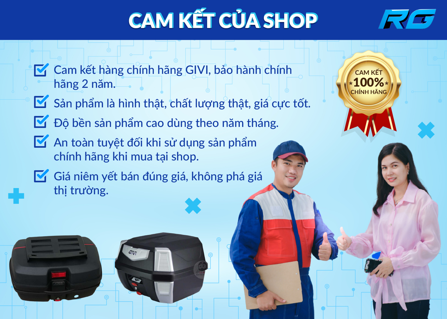 Cam kết của shop