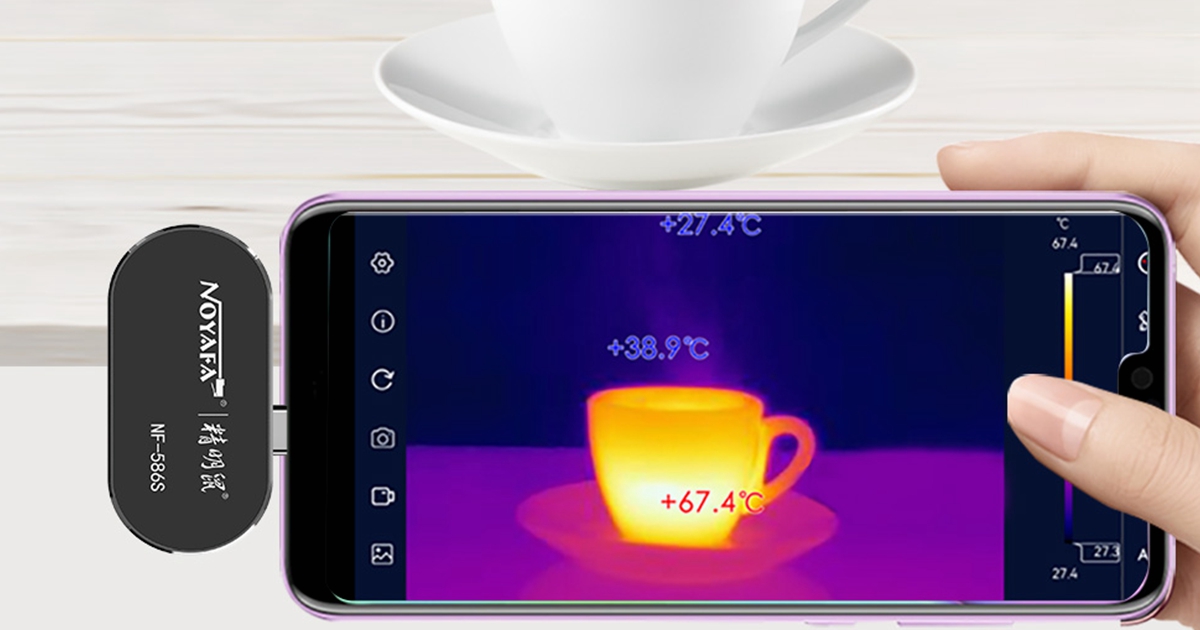 Noyafa Announces Cheapest Smartphone Thermal Imaging Camera for Android  NF-583S & NF-586S