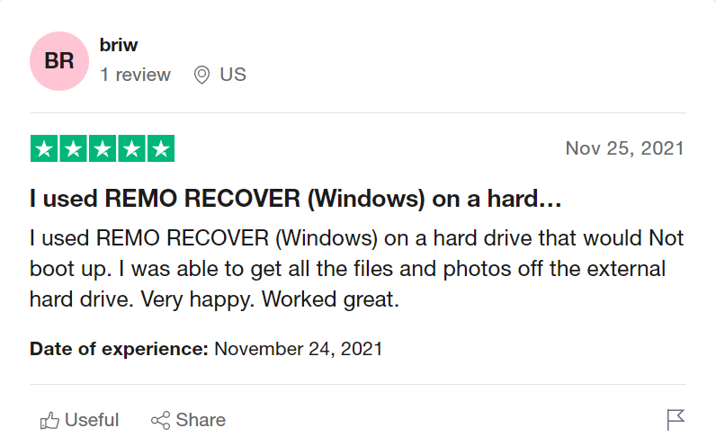 trustpilot review