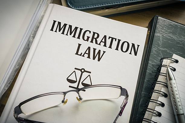 Immigration law book. Legislation and justice concept. Immigration law book. Legislation and justice concept. immigration lawyer stock pictures, royalty-free photos & images