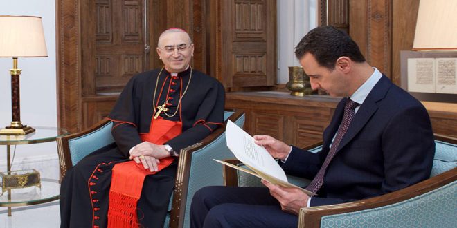 Đức Hồng y Zenari nói “Ai không tin địa ngục hãy đến xem nó ở Syria,”