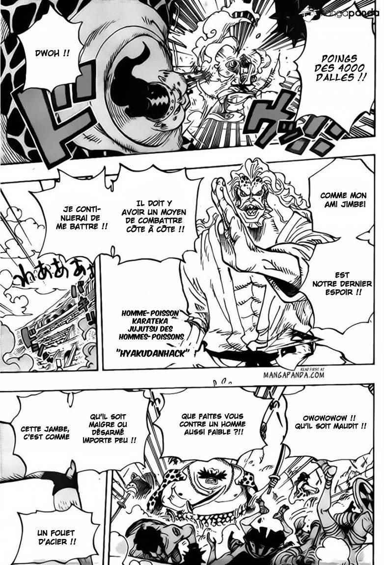 One Piece Chapitre 707 - Page 11