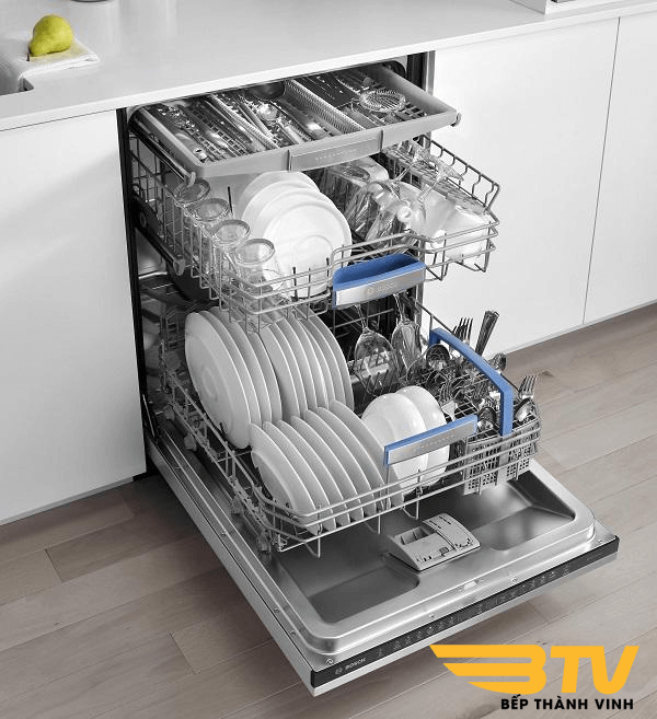 lưu ý khi sử dụn Máy rửa bát Bosch SMS50E88EU