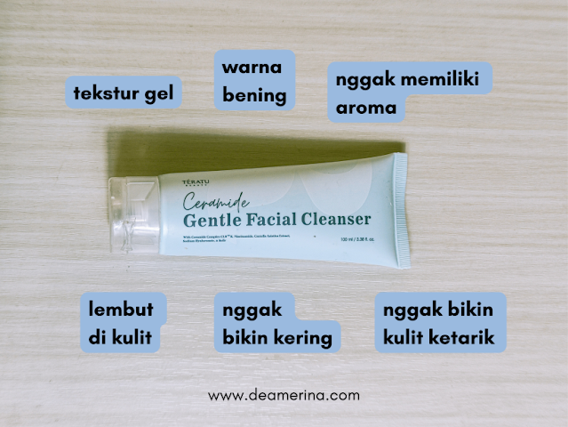 Review Skincare] Teratu Beauty Ceramide Gentle Facial Cleanser