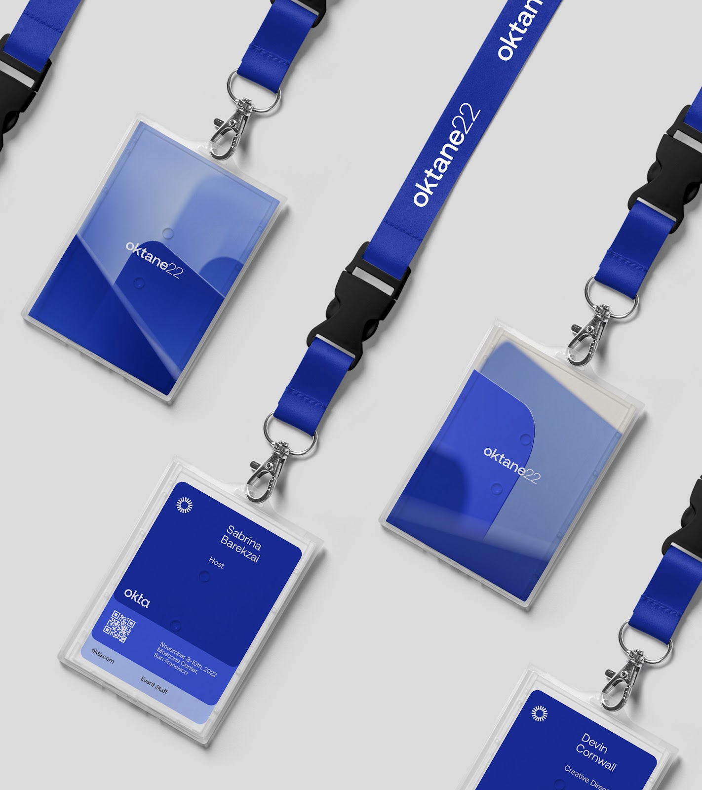 Branding and visual identity artifact for the Okta rebrand project