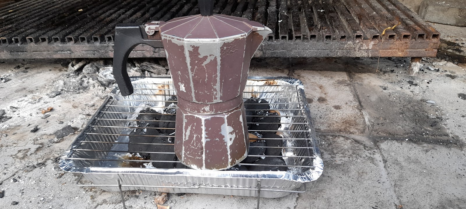 Percolator and instant grill