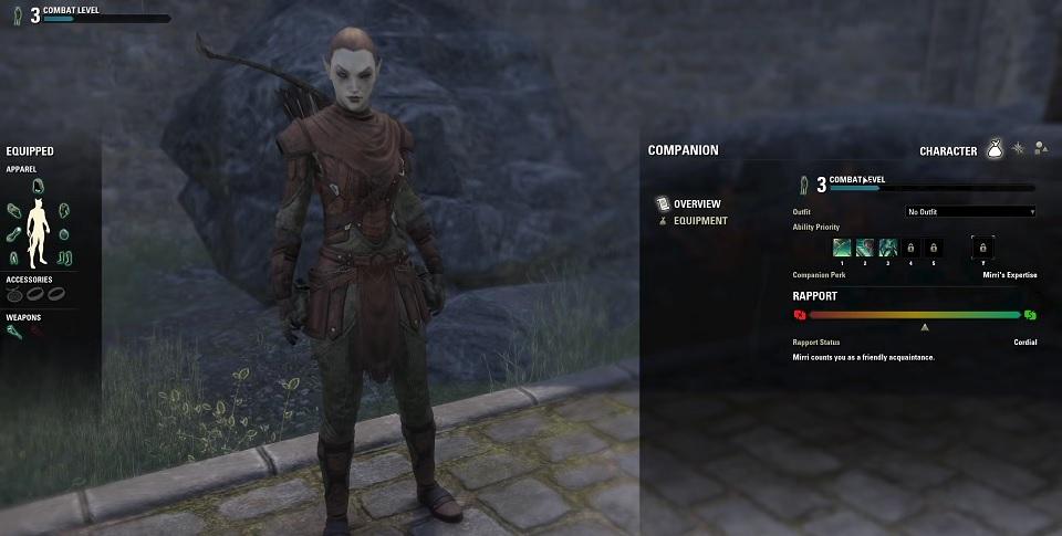 The Elder Scrolls Online Mirri Elendis