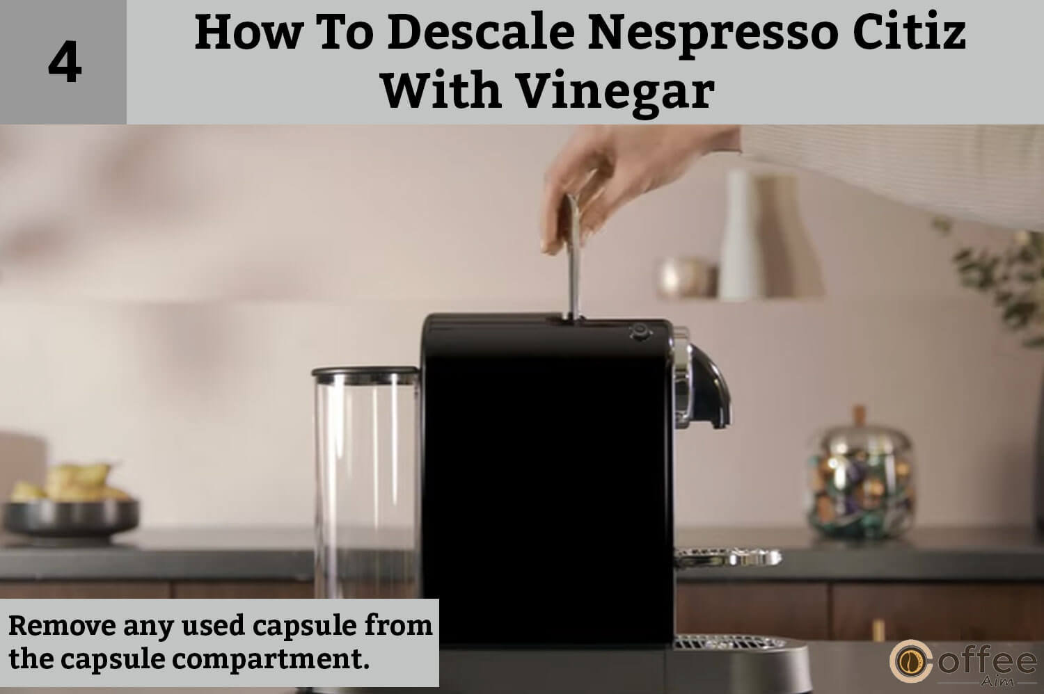 How To Descale Nespresso Citiz With Vinegar