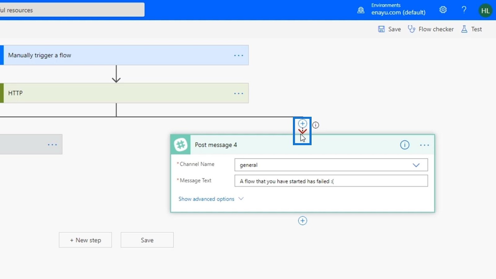 error handling in Power Automate