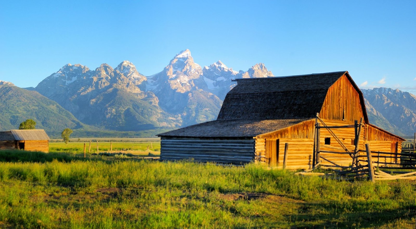 Moulton Barn, in the Mormon Row Historic District of Grand Teton National Park