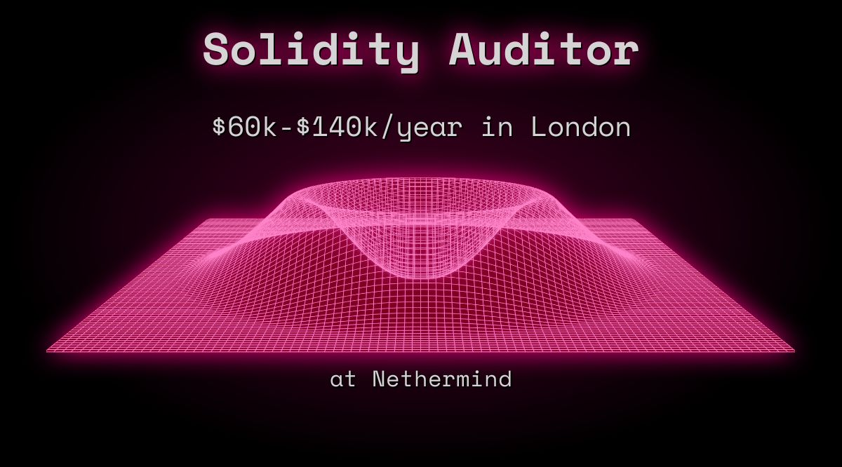 A salary in Web3 for a Solidity auditor is between $60k - $140k yearly.