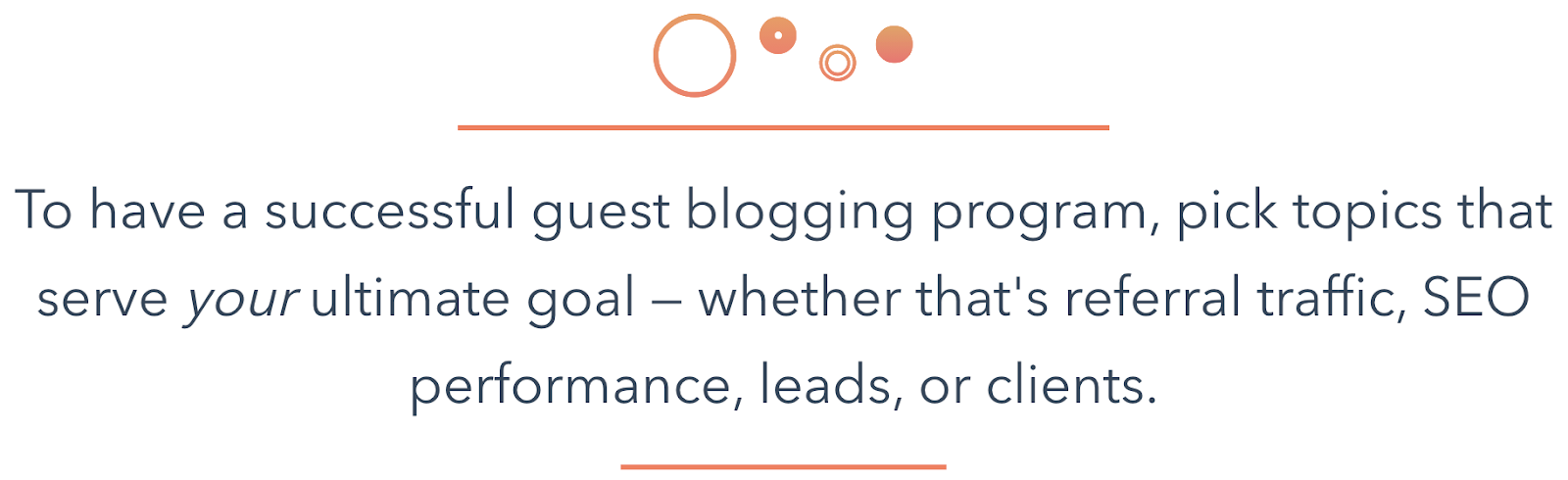 Guest blogging best practice