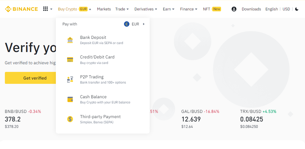 Buy Crypto
