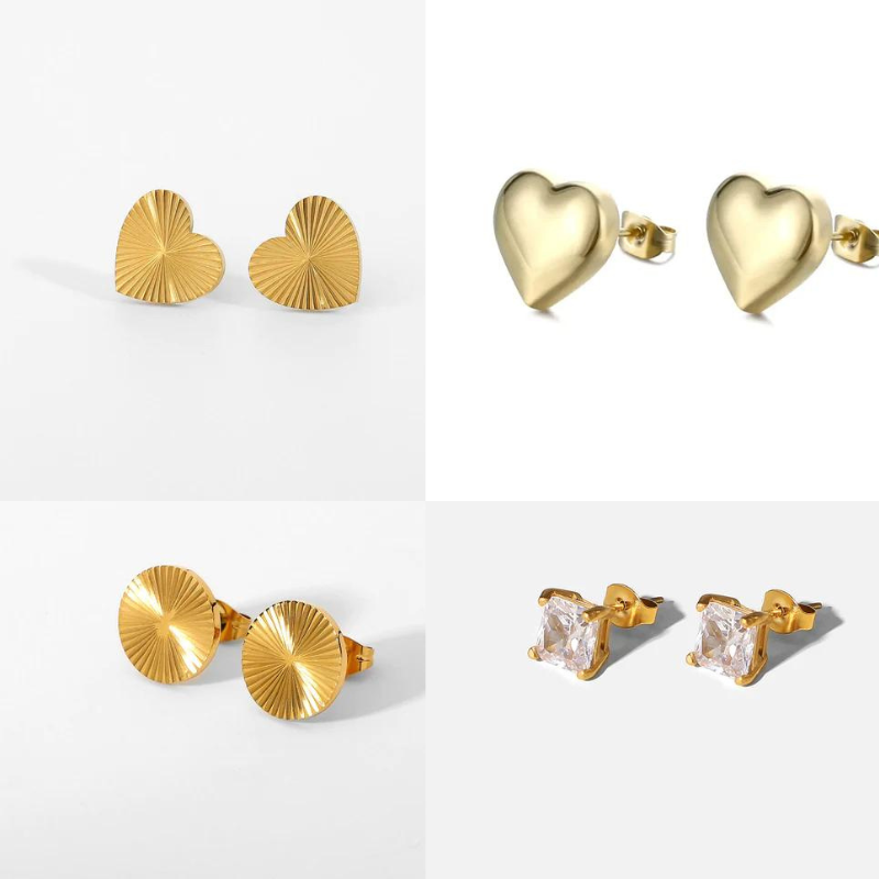 Tarnish free Stud earrings