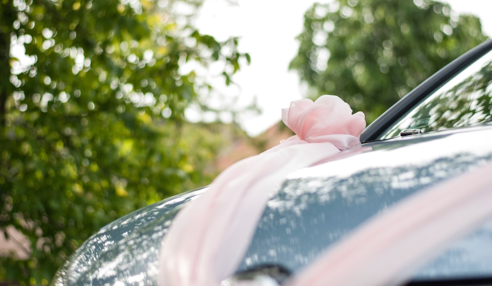 Minstrel Court - Wedding car decoration 