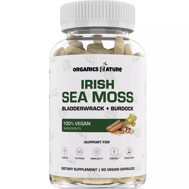 Organics Nature's Sea Moss Capsules