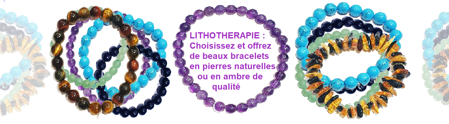 Bracelet chanceux pierre naturelle - pierre naturelle lithothérapie