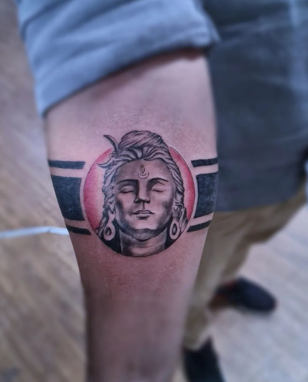  Lord Shiva Face Tattoo