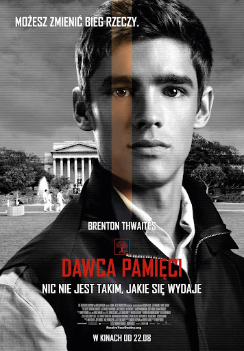 Polski plakat filmu 'Dawca pamięci'
