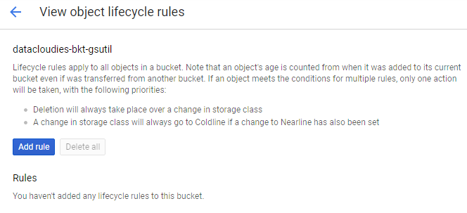 object life cycle