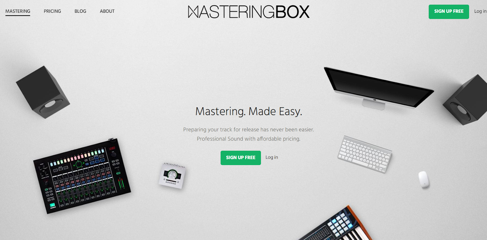 MasteringBOX music mastering servicee