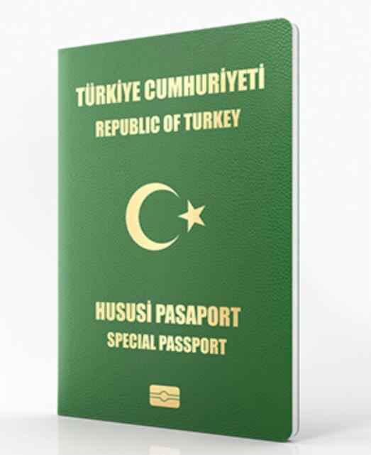 turkish passport types - green passport 