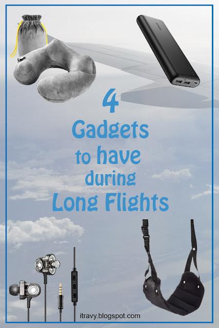 Helpful Gadgets for Long Flights