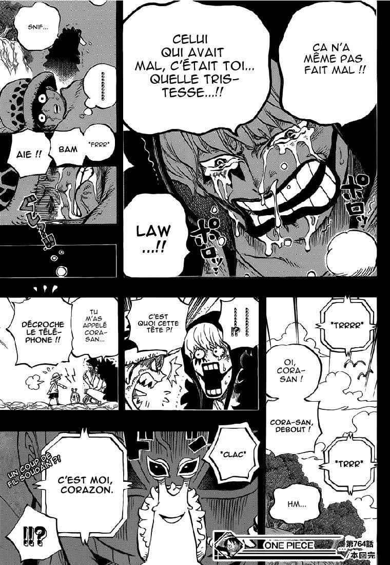 Manga One Piece Chapitre 764 - Page 20