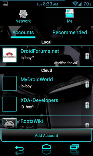 Update Tapatalk by Xparent - Cyan apk Free Download