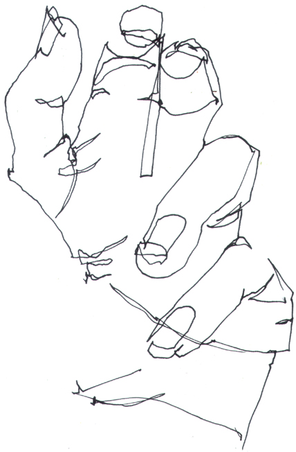 How To Do Contour Line Drawing : Line contour drawing class work and home central