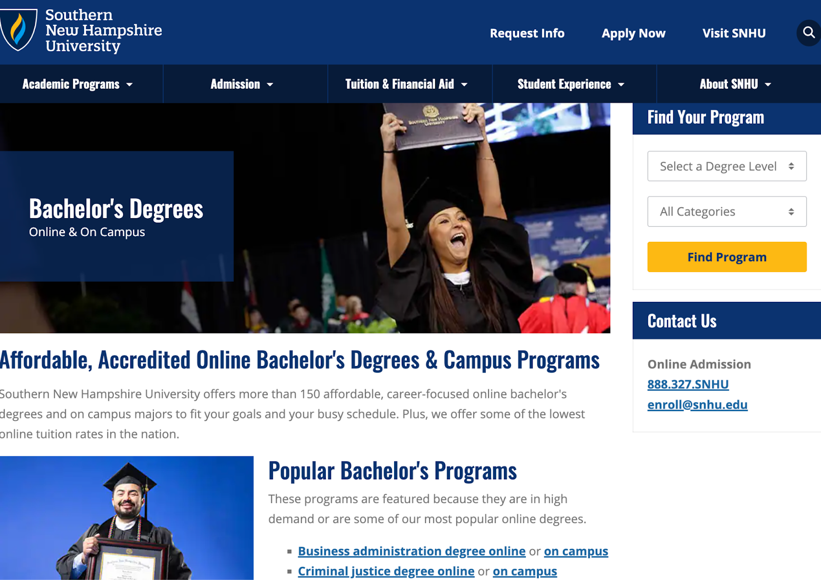 online bachelor's degree