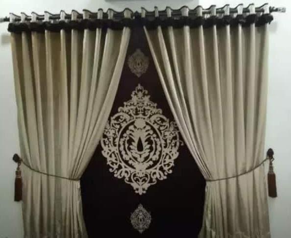 silk curtain for bedroom