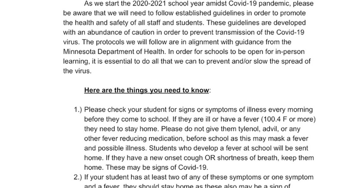 Parent Information on Covid-19/Health Offices  				                 Health Service Office