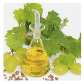 Grapeseed Oil is a good source of Vitamin E and antioxidants 