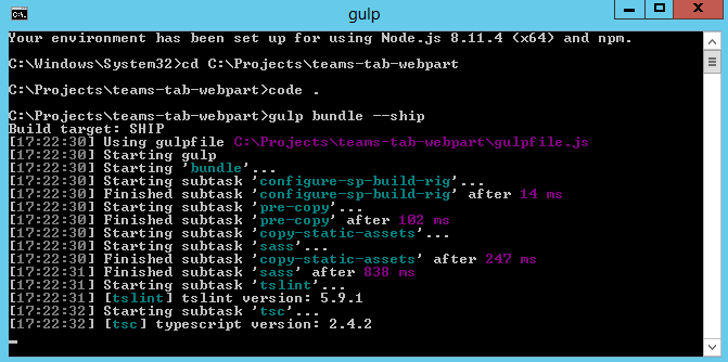 Gulp bundle