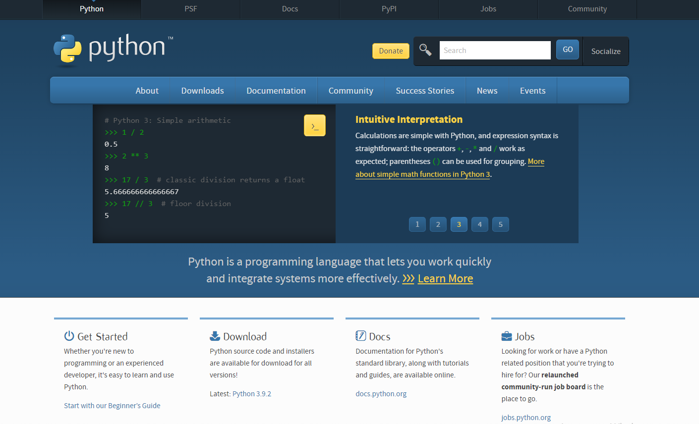 Python 3 library