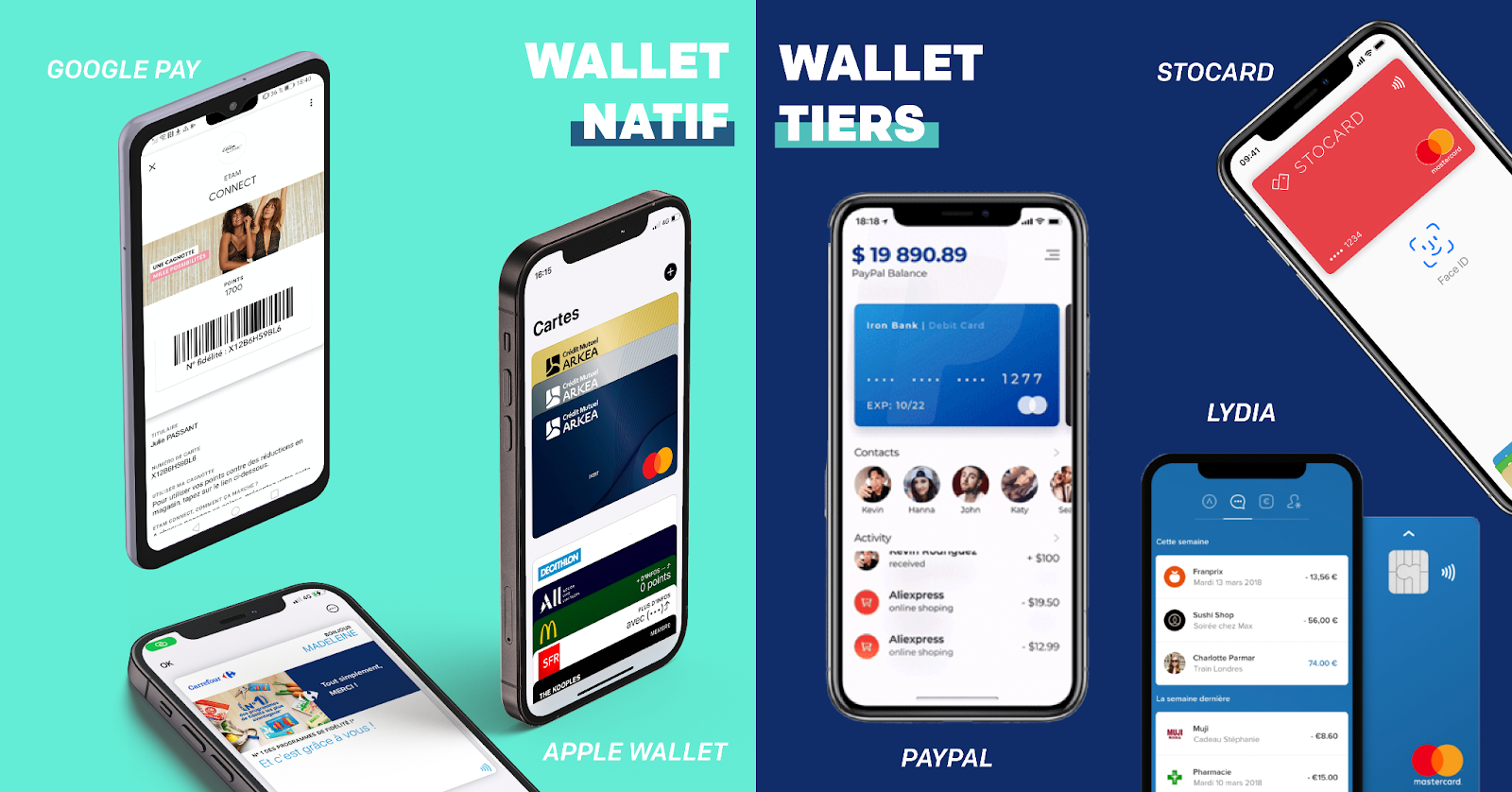 Wallet Natif vs Wallet Tier