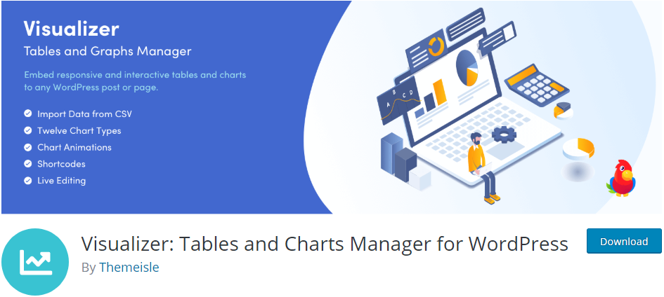 wpDataTables free alternative