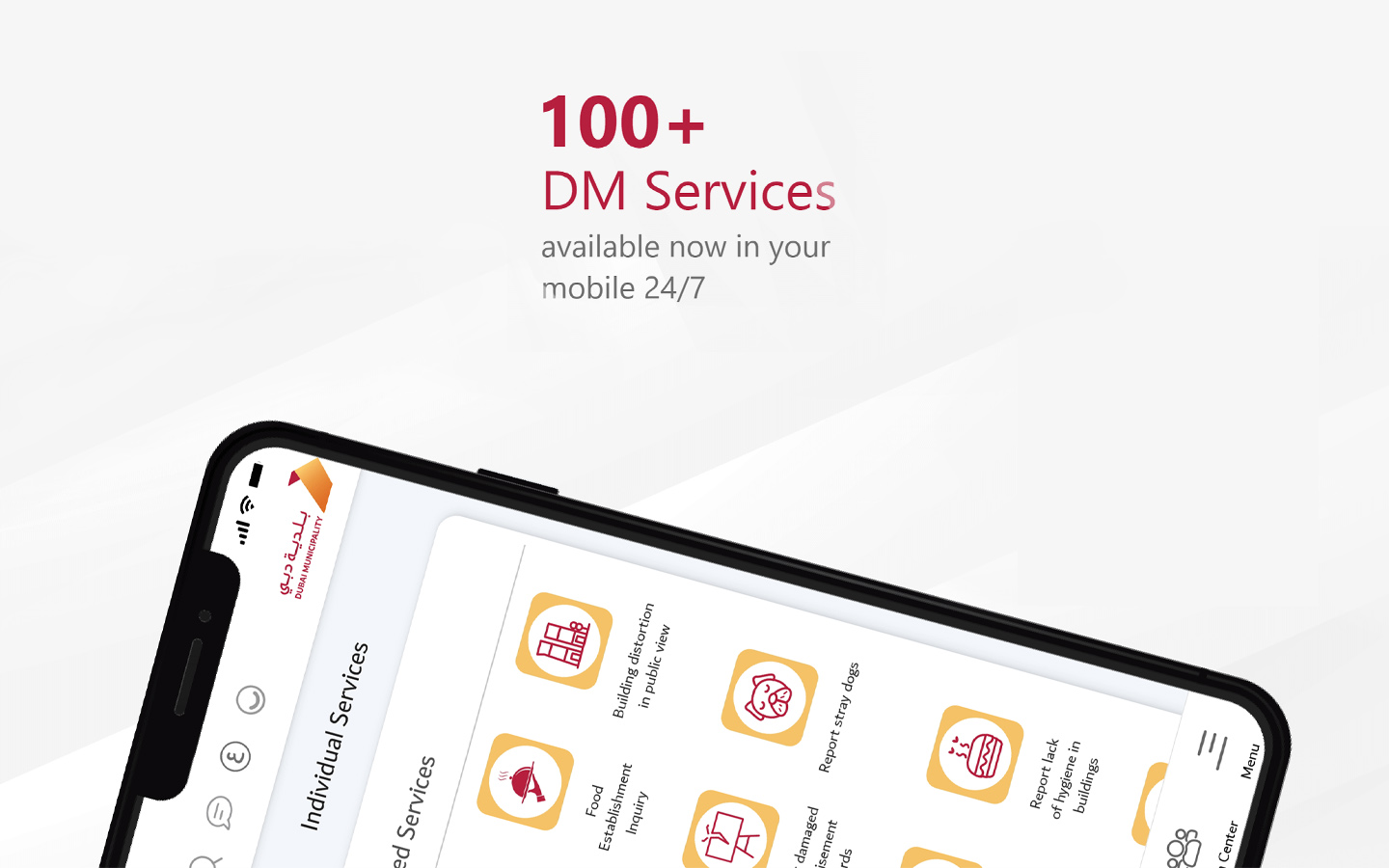 Dubai Municipality Mobile App provides digital information about Dubai