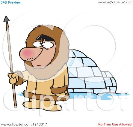 Image result for eskimo cartoons igloos