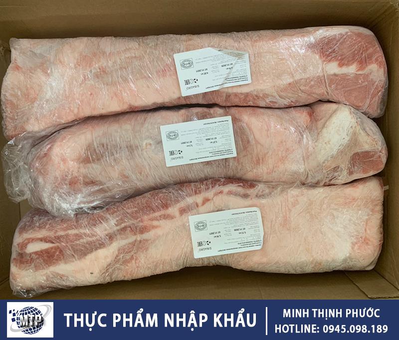 Minh Thịnh Phước cung cấp thịt heo đông lạnh chất lượng cao