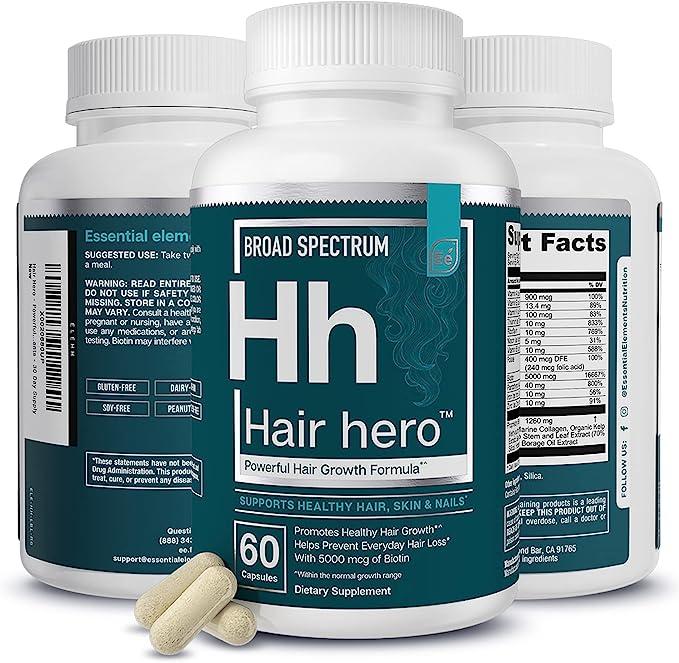Best for Hair Density: Essential Elements Hair Hero for Middle Age Women 2023
