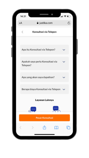 konsultasi telepon