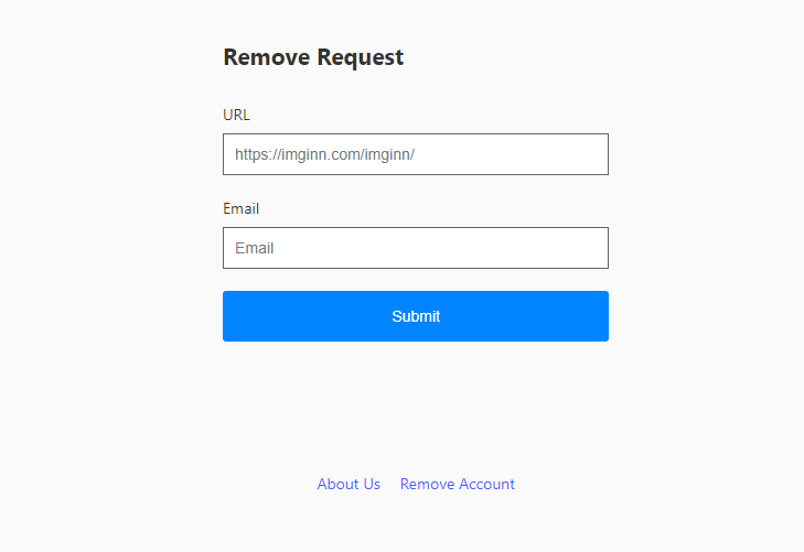 Here’s how you can remove an account on ImgInn