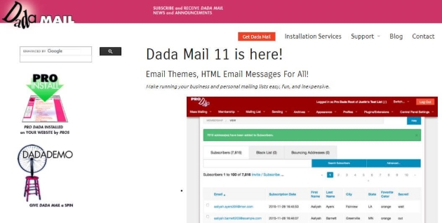 Keeping shoppers through automated promotional content w/ Dada Mail